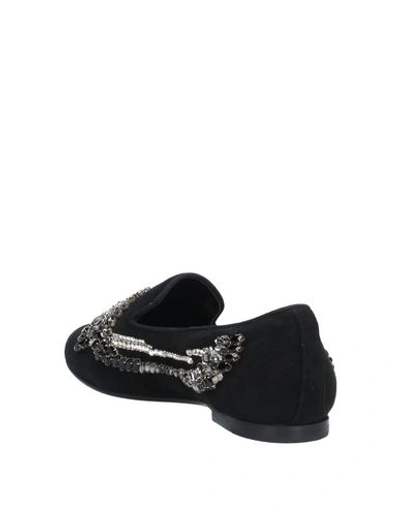 Shop Ermanno Scervino Loafers In Black