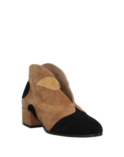 Shop Paula Cademartori Ankle Boot In Camel