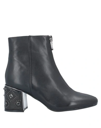 Shop Cafènoir Woman Ankle Boots Black Size 8 Soft Leather