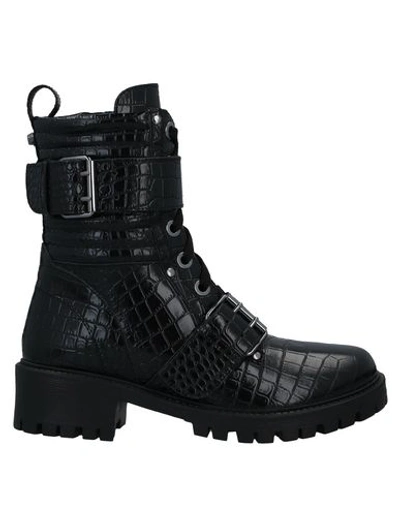 Shop Twinset Woman Ankle Boots Black Size 7 Soft Leather
