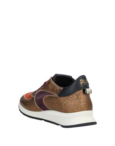 Philippe Model Sneakers In Yellow