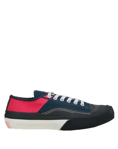 Shop Acne Studios Sneakers In Dark Blue