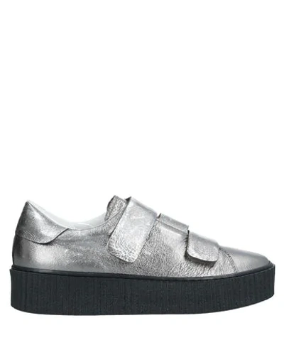 Shop Lemaré Sneakers In Silver