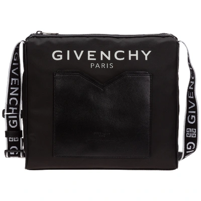 Shop Givenchy Men's Cross-body Messenger Shoulder Bag  Light 3 In Black