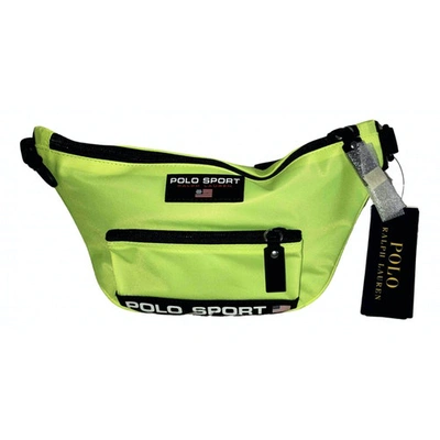Pre-owned Polo Ralph Lauren Yellow Handbag