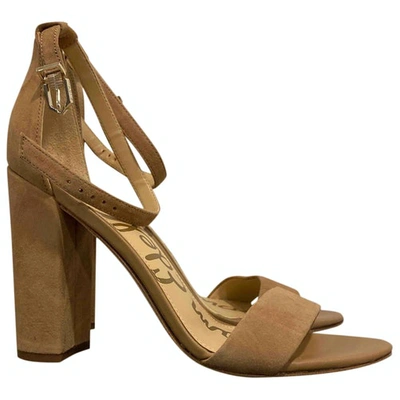 Pre-owned Sam Edelman Sandal In Camel