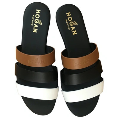 Pre-owned Hogan Leather Sandals