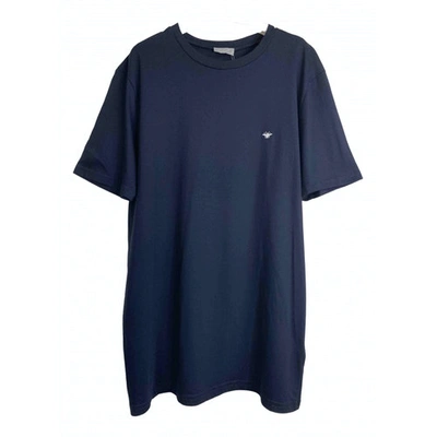Pre-owned Dior Navy Cotton T-shirt