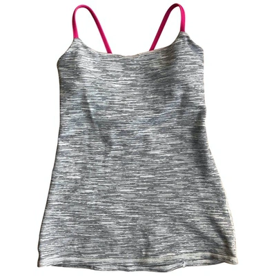 Pre-owned Lululemon Grey  Top