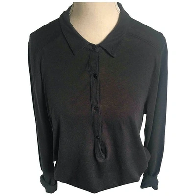 Pre-owned Hartford Anthracite Cotton  Top