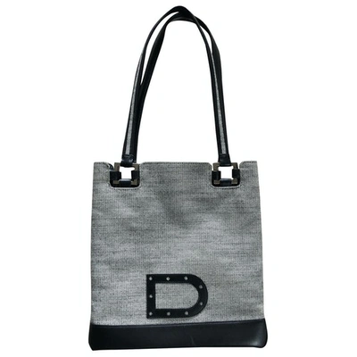 Pre-owned Delvaux Grey Leather Handbag