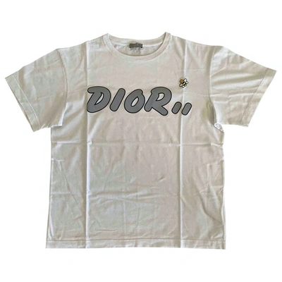 Pre-owned Dior White Cotton T-shirts