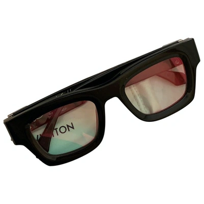 Pre-owned Louis Vuitton Charleston Black Sunglasses | ModeSens