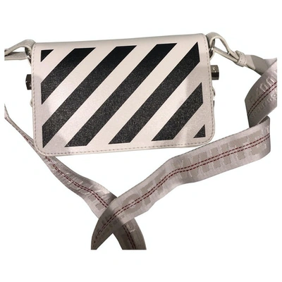 Pre-owned Off-white White Leather Handbags