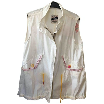Pre-owned History Repeats Vest In White
