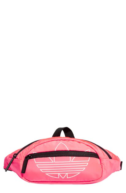 adidas pink belt bag