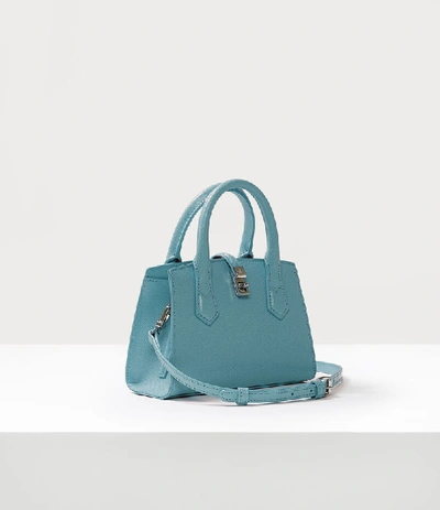 Shop Vivienne Westwood Sofia Small Handbag Light Blue