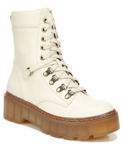Shop Circus By Sam Edelman Women's Sanders Lug Sole Hiker Boots Women's Shoes In Modern Ivory