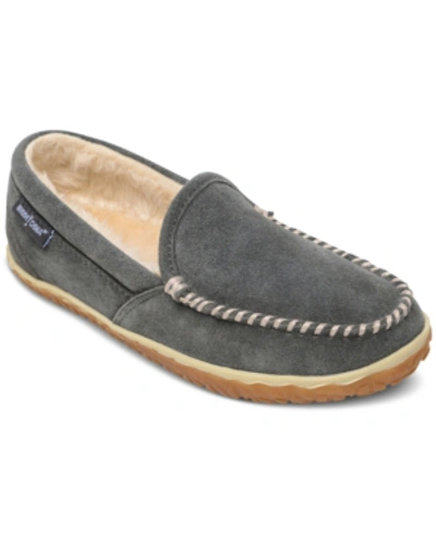 Shop Minnetonka Tempe Pile-lined Moccasins Women's Shoes In Grey