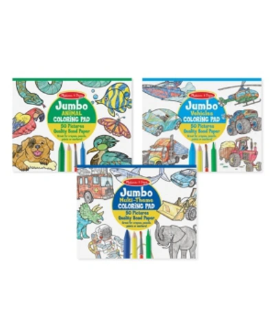 Shop Melissa & Doug Coloring Pad Bundle In No Color