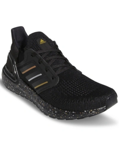 Shop Adidas Originals Adidas Women's Ultraboost 20 Running Sneakers From Finish Line In Core Black, Gold