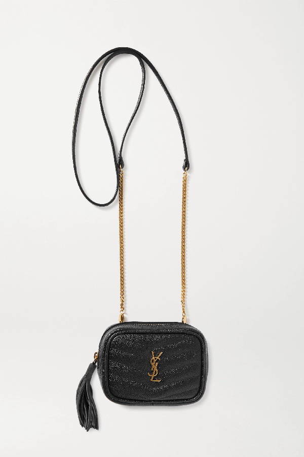 saint laurent lou leather shoulder bag