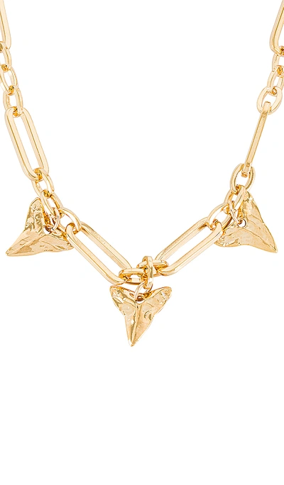 Shop Joolz By Martha Calvo Ocean Deep Necklace In Gold