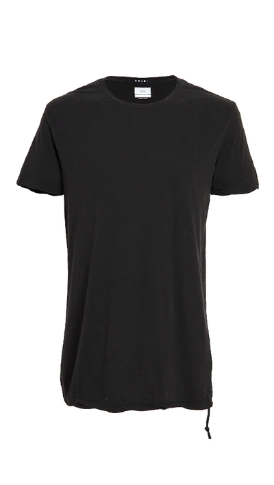 Shop Ksubi Seeing Lines Short Sleeve T-shirt In Black