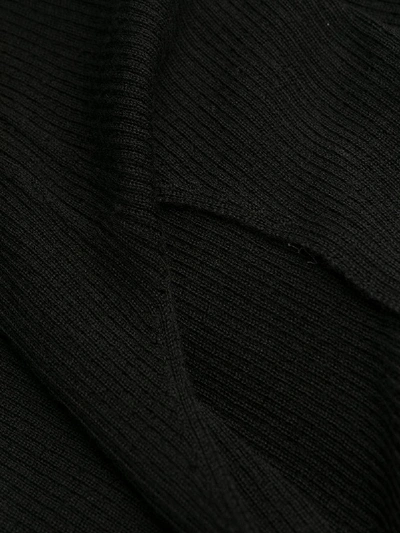 Shop Rick Owens Wool Dress In Black