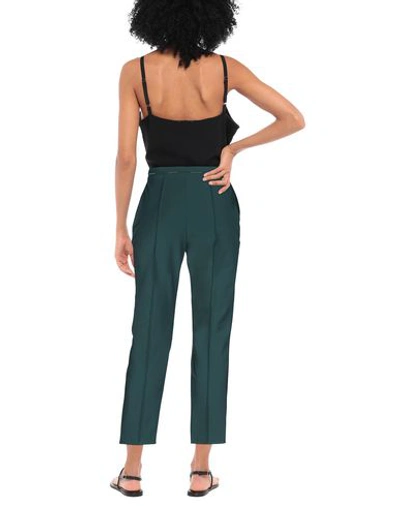 Elisabetta Franchi Casual Pants In Emerald Green
