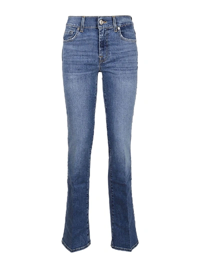 Shop 7 For All Mankind Soho Bootcut Jeans In Blue In Light Blue