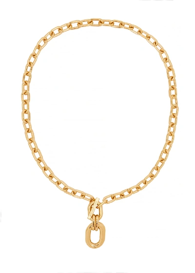 Shop Paco Rabanne Xl Link Gold-tone Necklace