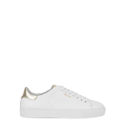 Shop Axel Arigato Clean 90 White Leather Sneakers