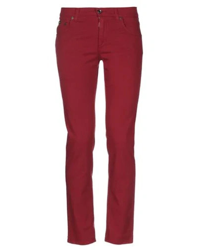 Dolce & Gabbana Casual Pants In Red