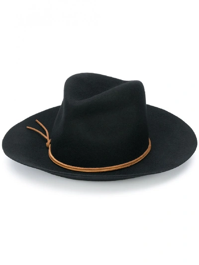 Shop Isabel Marant Wool Fedora Hat In Black