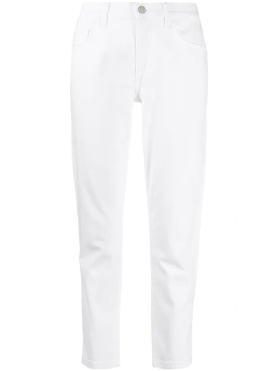 Shop Current Elliott Slim Fit Jeans In White