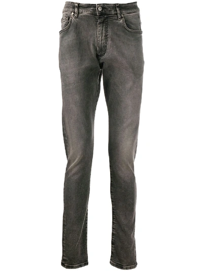 Shop Represent Slim Fit Jeans In Grey