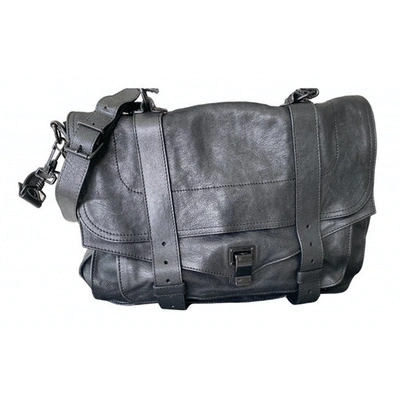 Pre-owned Proenza Schouler Black Leather Handbags