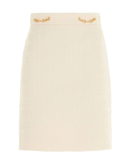 Shop Gucci Women's Beige Skirt