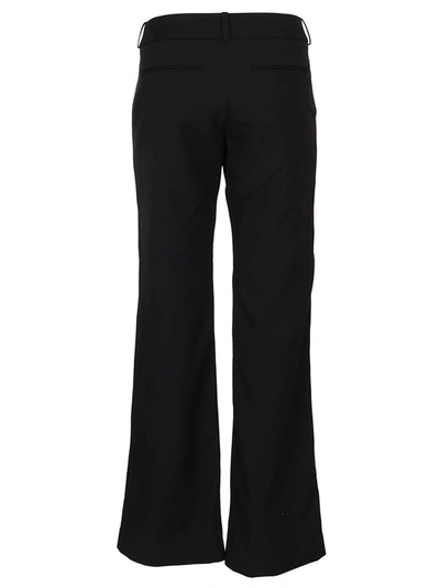 Shop Balmain Women's Black Cotton Pants