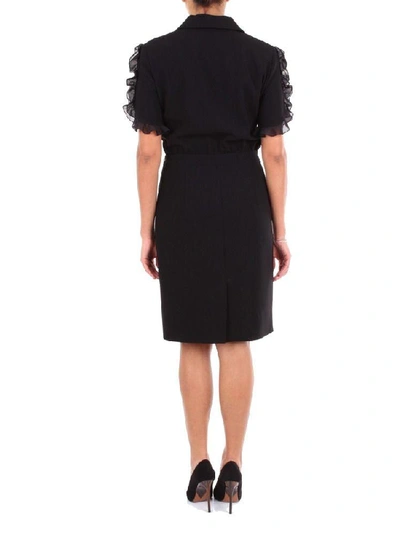Shop Boutique Moschino Women's Black Synthetic Fibers Dress