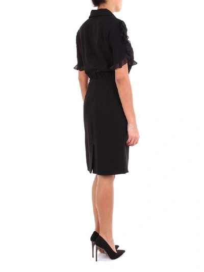 Shop Boutique Moschino Women's Black Synthetic Fibers Dress