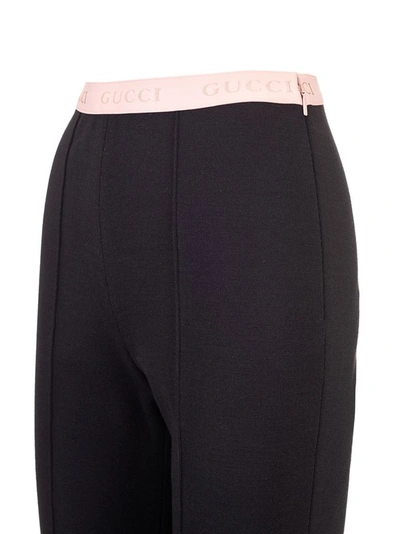 Shop Gucci Women's Black Acrylic Pants