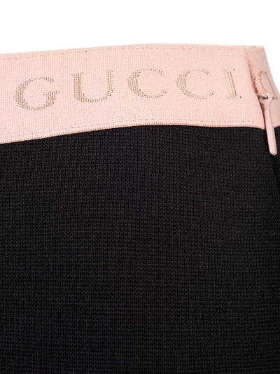 Shop Gucci Women's Black Acrylic Pants