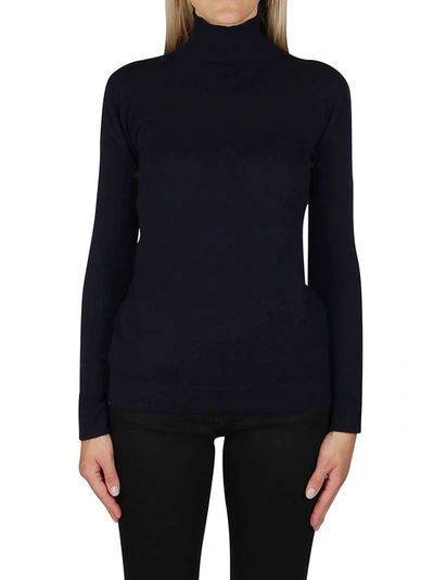 Shop Agnona Women's Blue Cashmere Sweater
