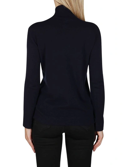 Shop Agnona Women's Blue Cashmere Sweater