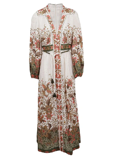 Shop Zimmermann Women's White Cotton Dress