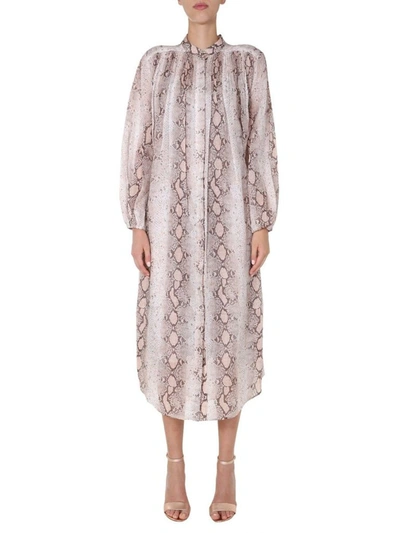 Shop Zimmermann Women's Beige Dress