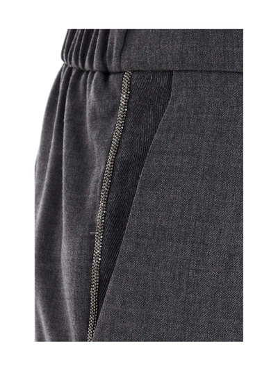 Shop Fabiana Filippi Women's Grey Pants