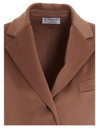 Shop Alberto Biani Women's Brown Jacket